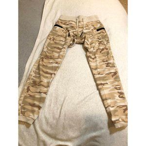 ASRV 0138. SIDELOCK TRAINING JOGGER - DUNE CAMO